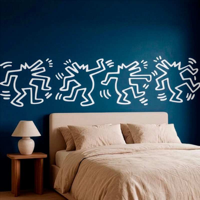 Wandtattoos: Tanzende Figuren