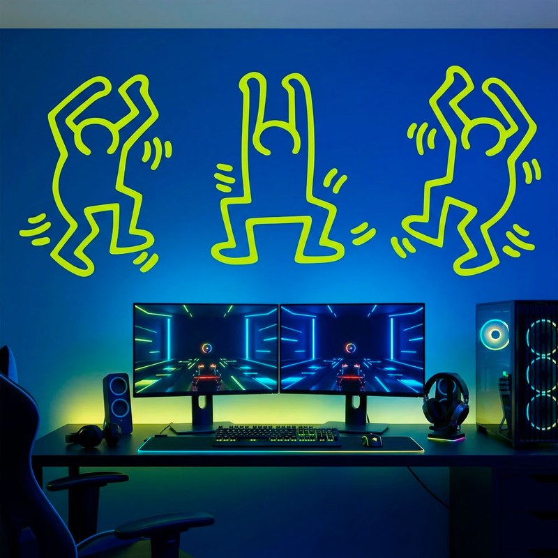 Keith Haring Tanzende Figuren 2/7