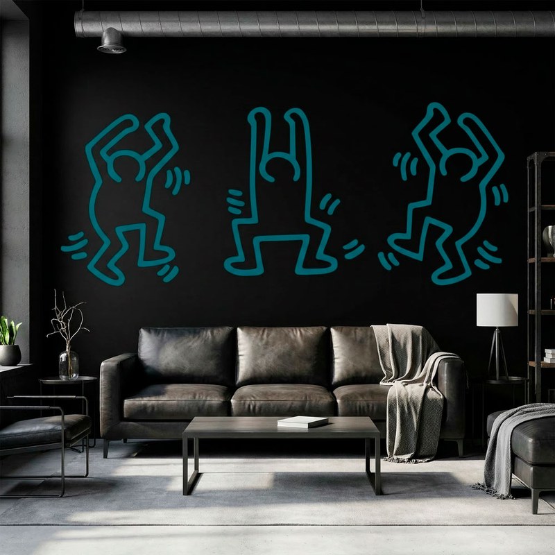 Keith Haring Tanzende Figuren 3/7