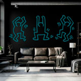 Wandtattoos: Dancing Men 3