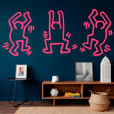 Wandtattoos: Dancing Men 4