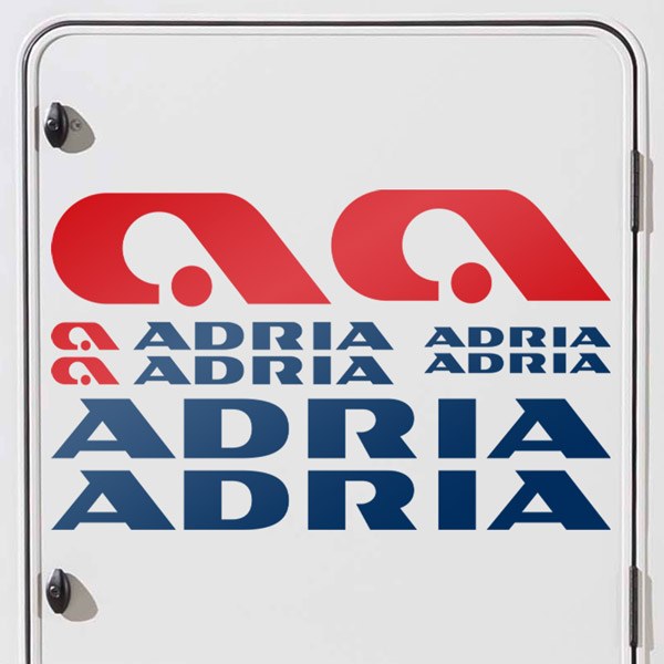 Adria Aufkleber-Set 2
