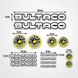 Aufkleber: Bultaco Set 3