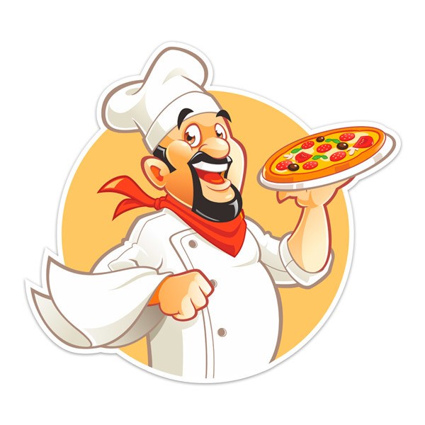 Wandtattoos: Pizzabäcker