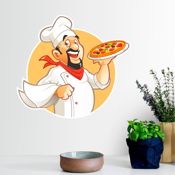 Wandtattoos: Pizzabäcker