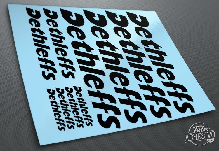 Dethleffs Aufkleber-Set 2/2