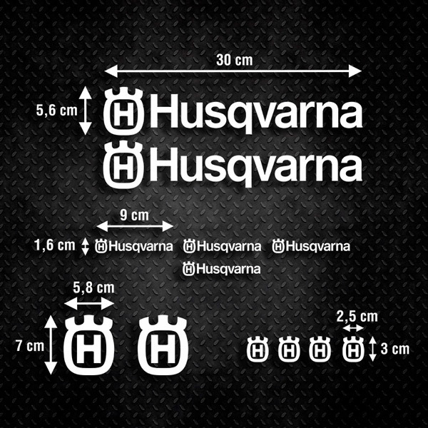 Aufkleber: Husqvarna