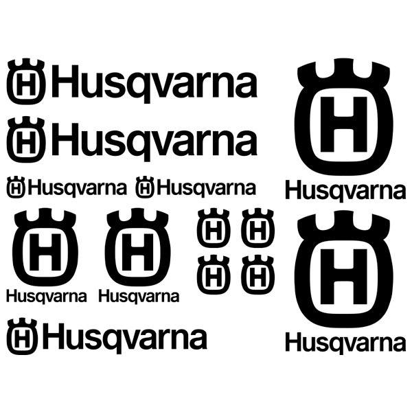 Aufkleber: Set Husqvarna 3