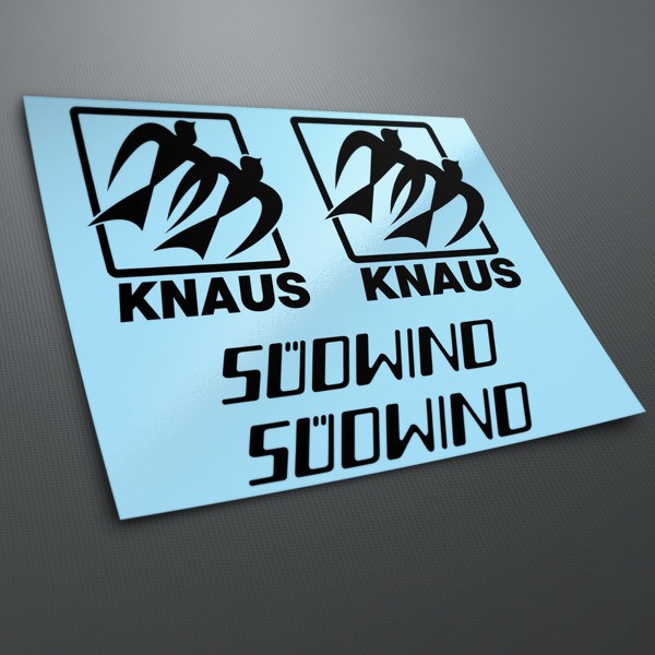 Knaus S&uuml;dwind Aufkleber-Set 0