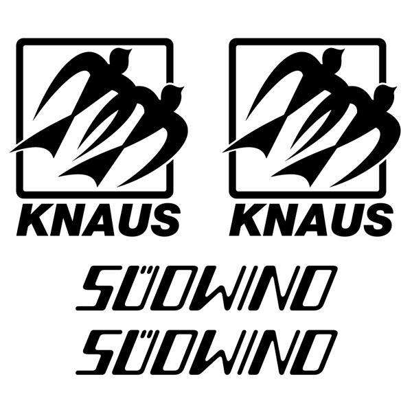 Aufkleber: Kit Knaus Südwind