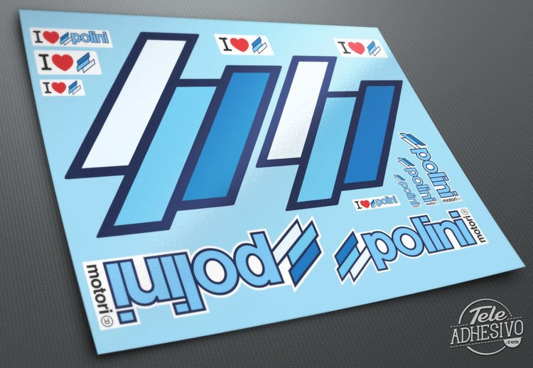Aufkleber: Polini Racing Set