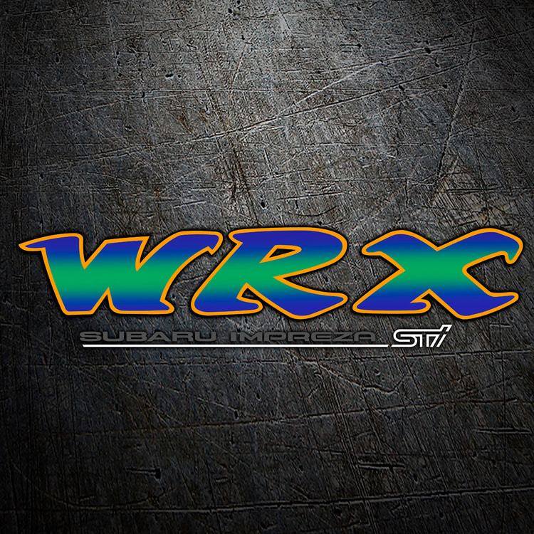Aufkleber: WRX STi Type R GC8