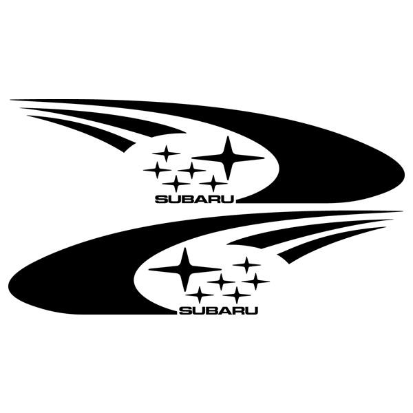 Aufkleber: Subaru Impreza WRC 2003