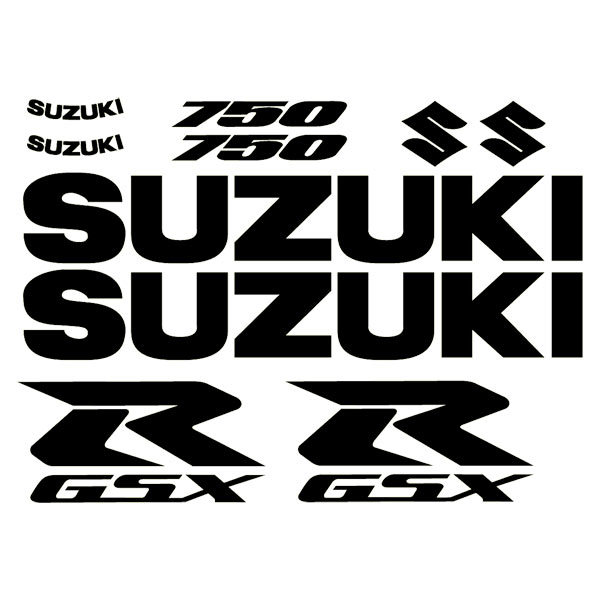 Aufkleber: GSXR 750 2004