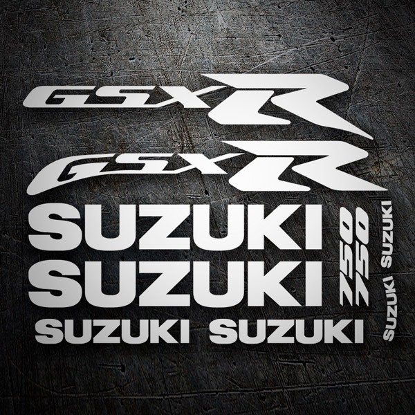Aufkleber: Suzuki GSX R 750