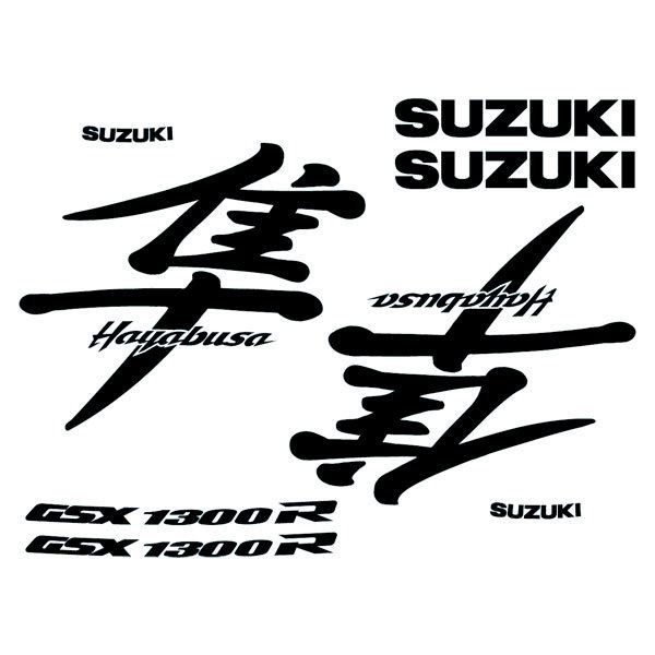 Aufkleber: Hayabusa 1999-00 logo set