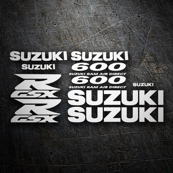 Aufkleber: Kit von Aufklebern GSXR 600 SRAD