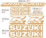 Aufkleber: GSXR 1998 2