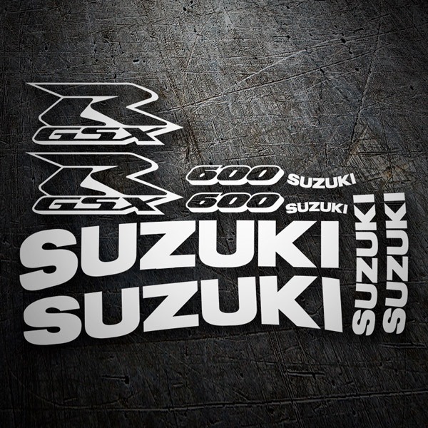 Aufkleber: Suzuki GSX-R 600 Aufkleber-Set