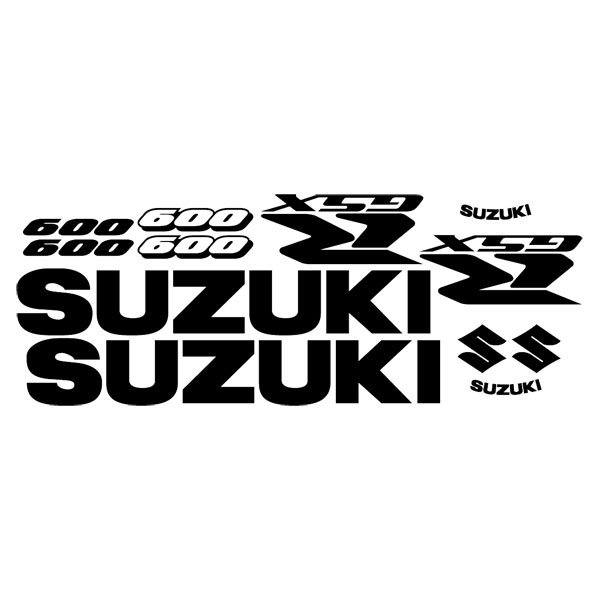 Aufkleber: Suzuki GSX-R 600 Aufkleber-Set