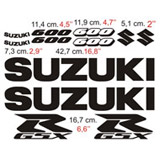 Aufkleber: GSXR 600 2005 2