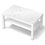 Wandtattoos: Wandtattoo Ikea-Lack-Tabelle Weißes Holz 3