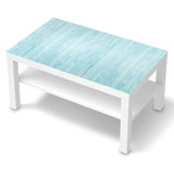 Wandtattoos: Wandtattoo Ikea-Lack-Tabelle Blaues Holz 3