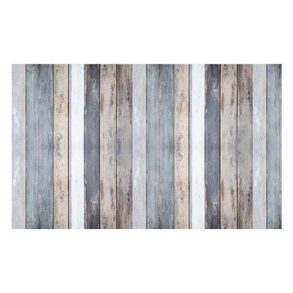Wandtattoos: Wandtattoo Ikea-Lack-Tabelle Abgenutztes Holz