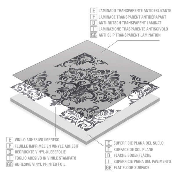 Wandtattoos: Wandtattoo Ikea-Lack-Tabelle Kalte Dreiecke