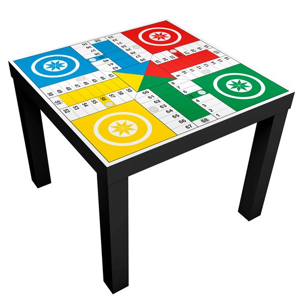 Wandtattoos: Wandtattoo für Ikea Lack Parchis
