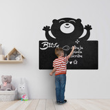 Kinderzimmer Wandtattoo: Tafel des glücklichen Bären 3
