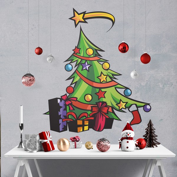 Wandtattoos: Christmas tree
