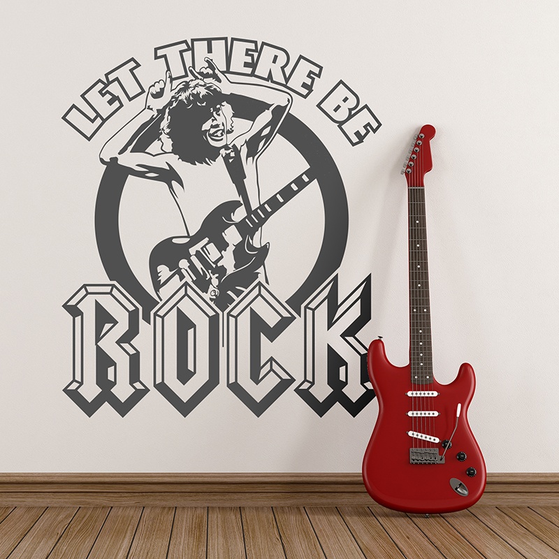 Wandtattoos: ACDC Let There Be Rock