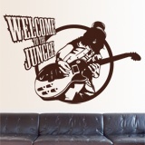 Wandtattoos: Slash, Welcome to the jungle 2