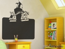 Kinderzimmer Wandtattoo: Schiefer School 3