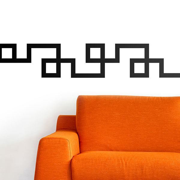 Wandtattoos: Bordüre Construktivismo