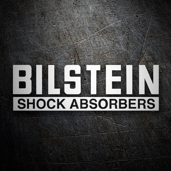 Aufkleber: Bilstein-Stoßdämpfer