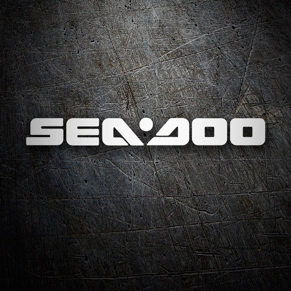 Aufkleber: SEA-DOO mit grafischem Symbol