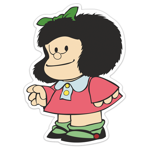 Aufkleber: Mafalda 0