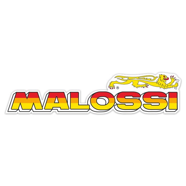 Aufkleber: Logo Malossi
