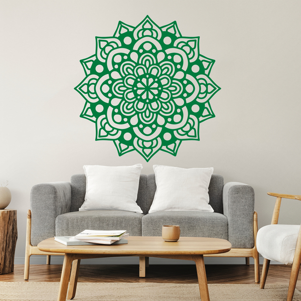 Wandtattoos: Buddhistisches Mandala