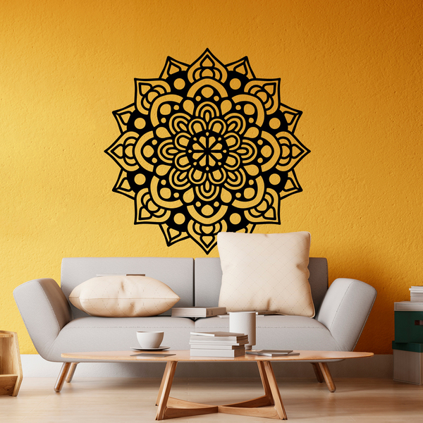 Wandtattoos: Buddhistisches Mandala