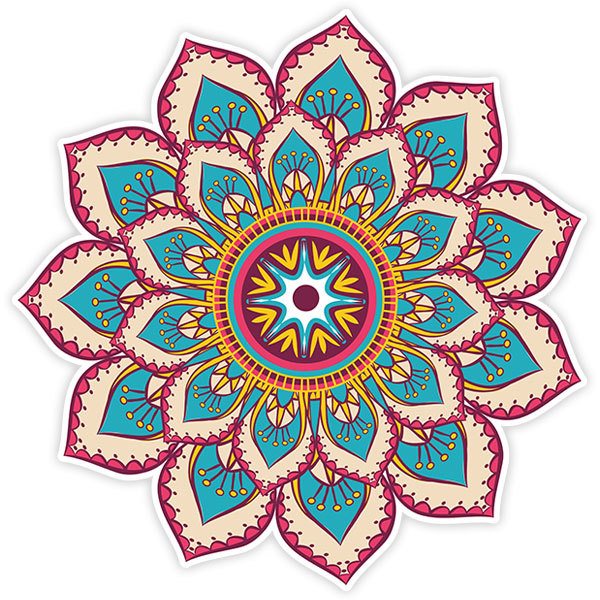 Wandtattoos: Hindu-Mandala