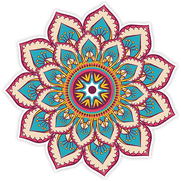 Wandtattoos: Hindu-Mandala
