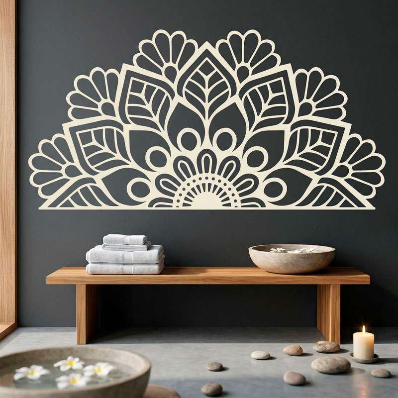 Zen Halbes Mandala 11