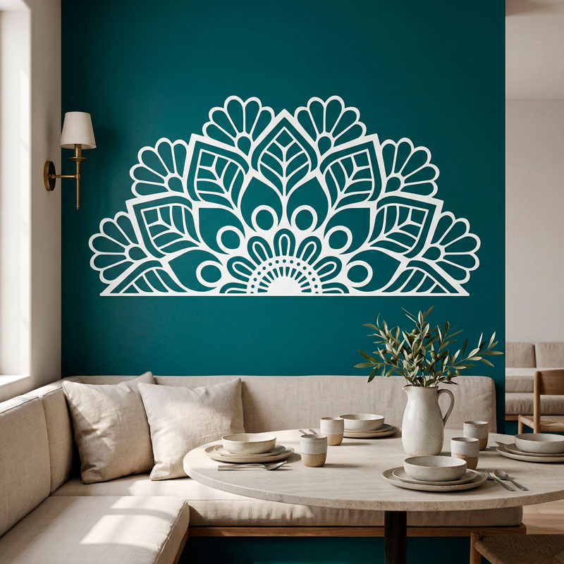 Zen Halbes Mandala 3