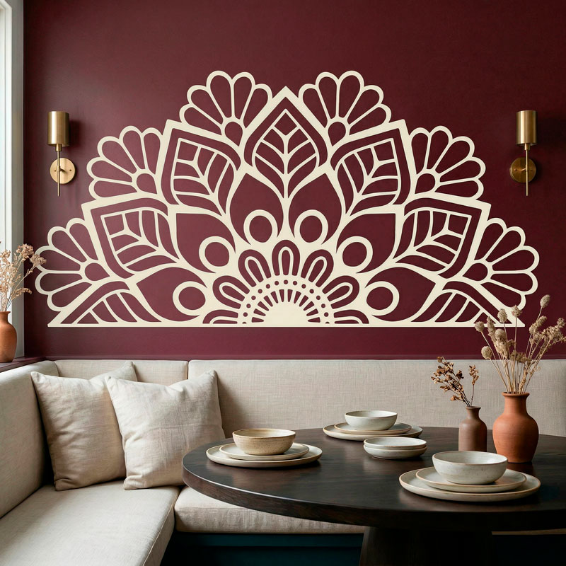 Zen Halbes Mandala 5