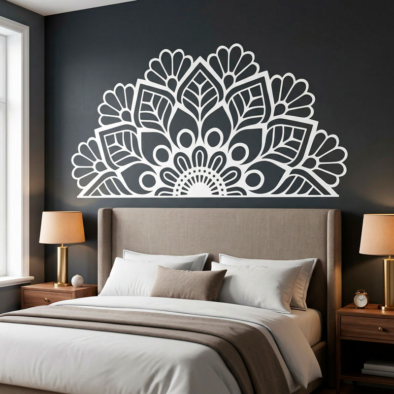 Zen Halbes Mandala 7