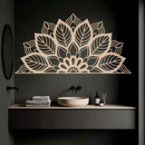 Wandtattoos: Yantra Halbes Mandala 13