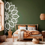 Wandtattoos: Yantra Halbes Mandala 5